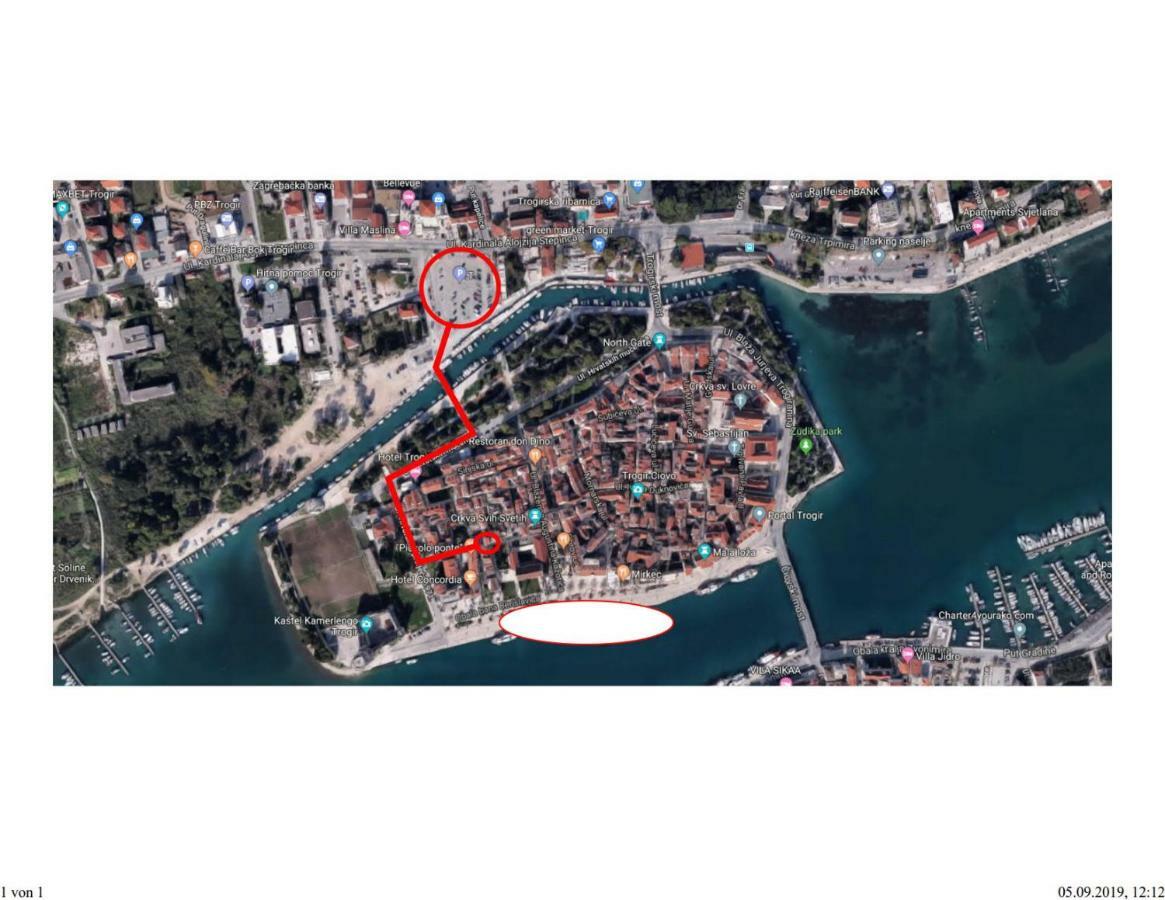 Apartment Ana Trogir Buitenkant foto